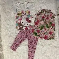 ハローキティ Tシャツ、スパッツまとめ売り