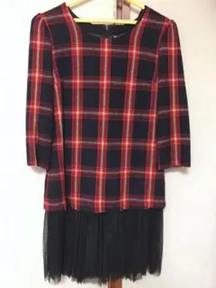 極美品☆Chesty チェック　ワンピース