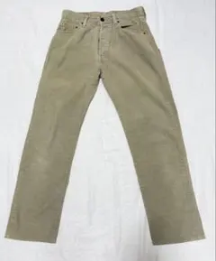 Levi’s 551 コーデュロイパンツ ベージュ W29 L32 太畝