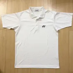 YONEX ホワイト ポロシャツ　L