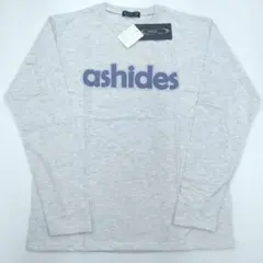 新品タグ付き　ライトグレー　アシデス　おもしろ　長袖Tシャツ　Mサイズ