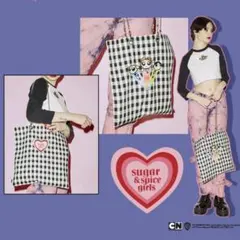 未使用に近い　jouetie トートバッグ パワパフガールズ　コラボ