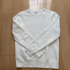 UNIQLO ウォッシャブルミラノリブクルーネックセーター