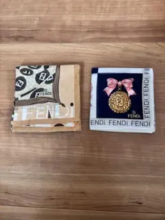 FENDI ハンカチ 2枚セット