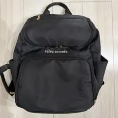 selva secreta ブラック マザーズバッグ