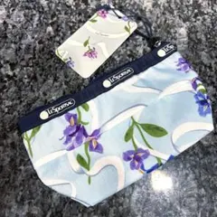 【新品】レスポ　花柄　ポーチ