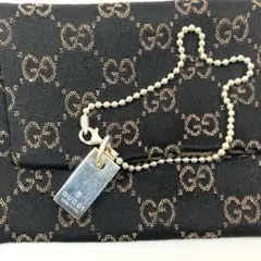 A510）GUCCI ロゴ入りレザーブレスレット ファッション アクセサリー 