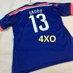 【得点王】大久保嘉人　2014日本代表ユニフォーム4XOゲームシャツ13番W杯