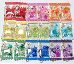 【花プリ様専用】キャンディバッグ　18点セット　キーホルダーチャーム