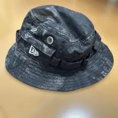 New Era アドベンチャーハット ブラック ウォッシュ加工のサムネイル
