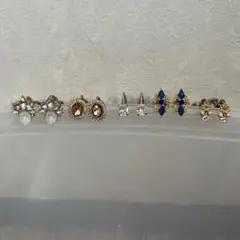 イヤリング　キラキラ　5点セット
