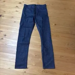 最終価格　UNIQLO ダークブルー スリムフィットデニム