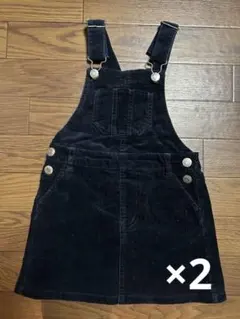 【グローバルワーク】ジャンバースカート　100 M ２着