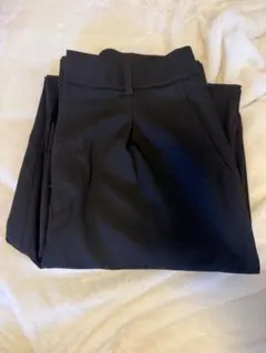 【UNIQLO】タックワイドパンツ BLACK