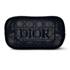 Dior メッシュポーチ ブラック ノベルティ