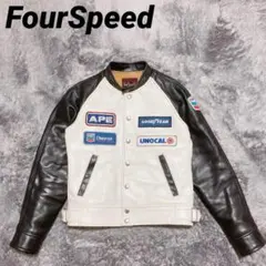 FourSpeed ライダース ジャケット MASUYA別注 ワッペン