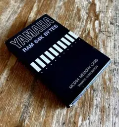 YAMAHA MCD64 メモリーカード 64K　動作確認済み Yahoo!オークション - 「yamaha mcd64」の落札相場・落札価格