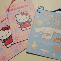 サンリオ！2007年キティ・シナモロール・予定シールプレミアム3個