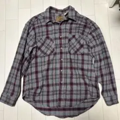 St. John’s Bay ヘビーフランネルシャツ チェック L相当 USA