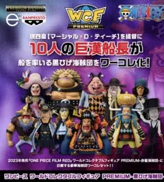 ワンピース フィギュア ワールドコレクタブル PREMIUM 黒ひげ海賊団