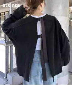 【新品】チャオパニックティピー エシンタ ワッフルボリュームスリーブバックベルト