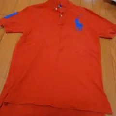Polo by Ralph Lauren オレンジ ポロシャツ S(8/10)