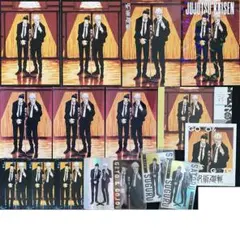 呪術廻戦　芥見下々展　ポストカード　箔押しクリアカード　五条悟　夏油傑　祓ったれ