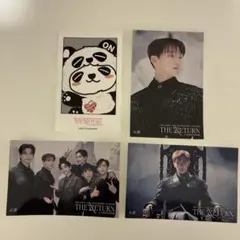 2pm ジュンケイ　ステッカー、イベントカードTHE RETURNセット