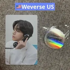 BTS PTD Weverse US アメリカ 特典 トレカ テヒョン テテ