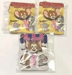 トムとジェリー　トムジェリ　タイトー　ミニチュア　棒付きフェイスチャーム