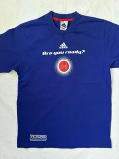 adidas アディダス 半袖 サッカー日本代表 Tシャツ ブルー - メルカリ