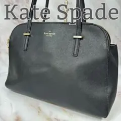 【良品】 kate spade ケイトスペード トートバッグ ブラック
