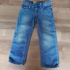 Polo ライトブルー ストレートデニムパンツ 100