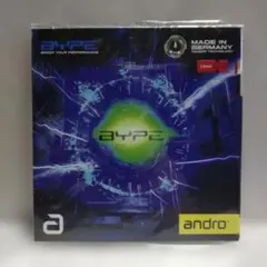 ✨11月19日朝6時迄✨andro BYPE 卓球ラバー赤 1.8mm