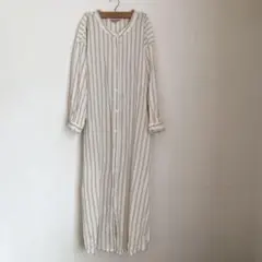 サマンサモスモス ストライプシャツワンピース