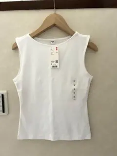 UNIQLO ユニクロ ボートネックノースリーブ T Sサイズ
