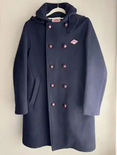 ダントン DANTON ウールモッサコート サイズ36 ネイビー