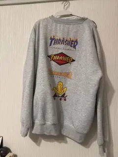 Thrasher グレー スウェットトレーナーのサムネイル