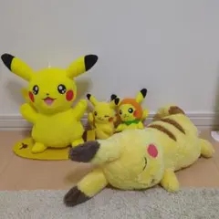 ピカチュウ ぬいぐるみ 4体セット