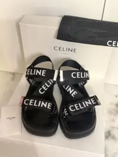 美品【箱・保存袋付】CELINE サンダル 37のサムネイル