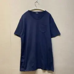 PAZZO（パッゾ）　トップス　カットソー　半袖　ネイビー　サイズ48 Mのサムネイル