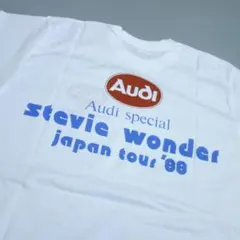 テ*ー様 2247 未使用 1988年 スティービーワンダー ツアーTシャツ A