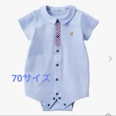 ファミリア　ポロシャツロンパース