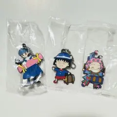 リボン　カプセルラバーマスコット キーホルダー