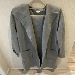 PLST ニットロングカーディガン　美品