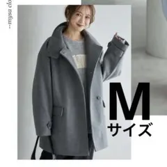 mysa closet スタンドショートコート