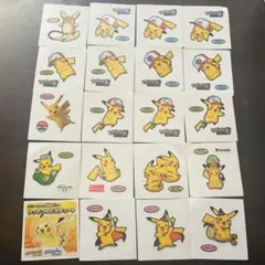 ポケモンパンシール ピカチュウ 20枚セット