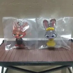 ニック・ワイルド & ジュディ・ホップス ズートピア めじるしアクセサリーB