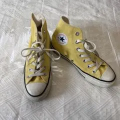 CONVERSE ALL STAR イエローハイカットスニーカー