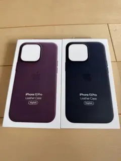 iPhone 13 Pro 純正レザーケース 1個は未使用